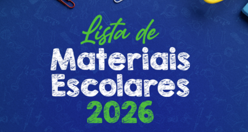 MATERIAL ESCOLAR SESC CRIANÇA
