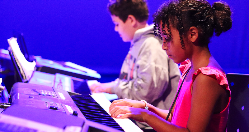 TECLADO A PARTIR DE 6 ANOS - 2ª FEIRA 17H10/18H