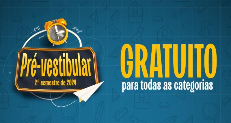 Sesc Tocantins está com matrículas gratuitas para o Curso Pré-vestibular 2024/02