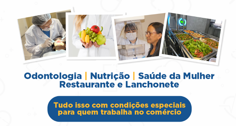 Sesc Tocantins oferece serviços de saúde com benefícios exclusivos para trabalhadores do comércio
