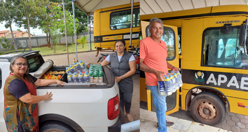 Sesc Mesa Brasil no Tocantins recebe doação de mais de uma tonelada de produtos lácteos da Danone