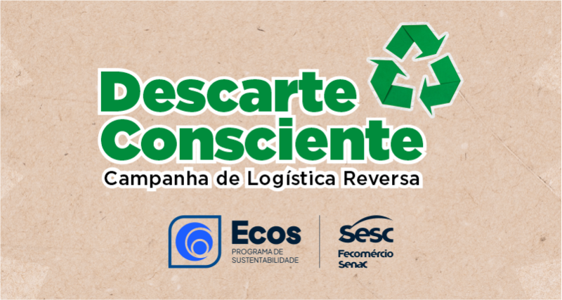 Sesc Tocantins promove sustentabilidade com projeto “Descarte Consciente” 